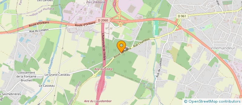 localisation de l'entreprise SCI LE SOLEIL à VILLEMANDEUR
