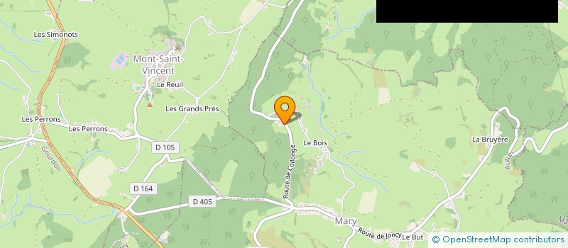 localisation de l'entreprise SCI LE SOLEIL DE GOURDON  MARY