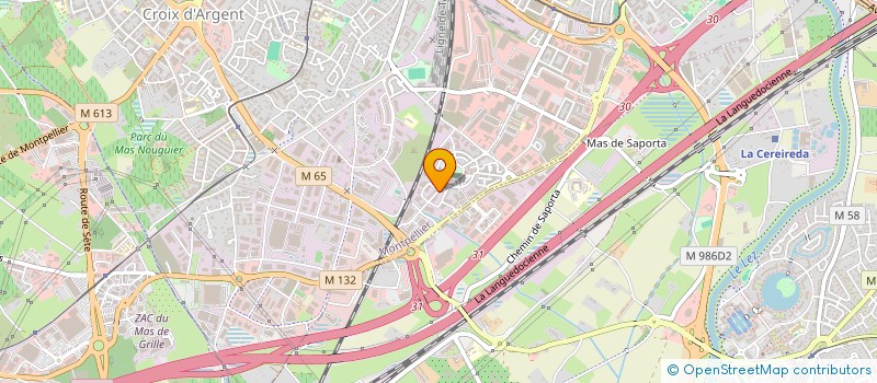localisation de l'entreprise SCI LE SOLEIL DES ILES à MONTPELLIER