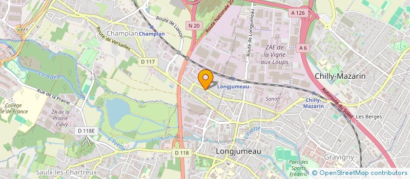 localisation de l'entreprise SCI LE SOLEIL DU SUD IMMOBILIER  CHAMPLAN