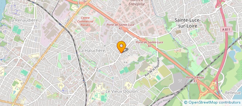 localisation de l'entreprise SCI LE SOLEIL ROYAL à NANTES