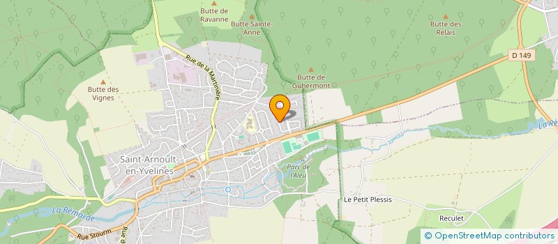 localisation de l'entreprise SCI LE SOLEIL SUR LA FERME  SAINT-ARNOULT-EN-YVELINES