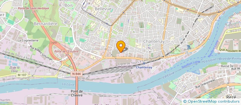 localisation de l'entreprise SCI LE SOLVARDIERE à NANTES