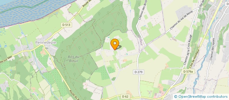 localisation de l'entreprise SCI LE SOMMET à EQUEMAUVILLE