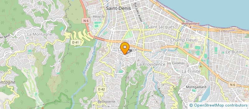 localisation de l'entreprise SCI LE SOPHORA à SAINT-DENIS