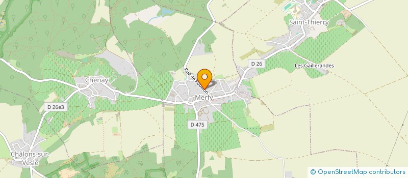 localisation de l'entreprise SCI LE SOPHORA  VILLERS-FRANQUEUX