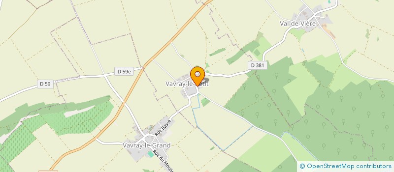 localisation de l'entreprise SCI LE SOURIRE  LOISY-SUR-MARNE