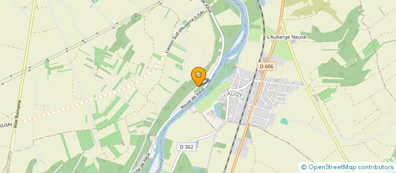 localisation de l'entreprise SCI LE SOURIRE IMMOBILIER à AUXERRE