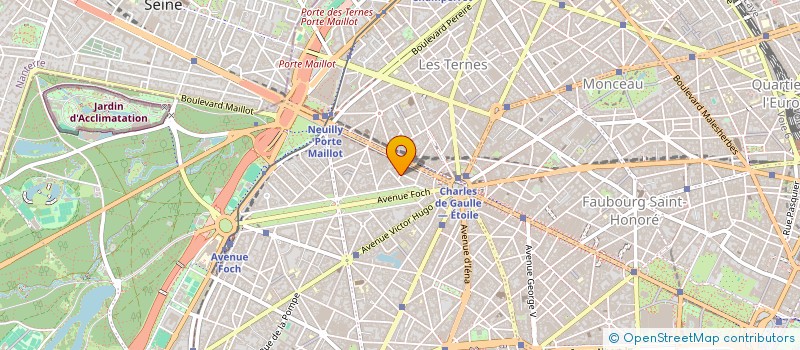 localisation de l'entreprise SCI LE SPHINX  PARIS