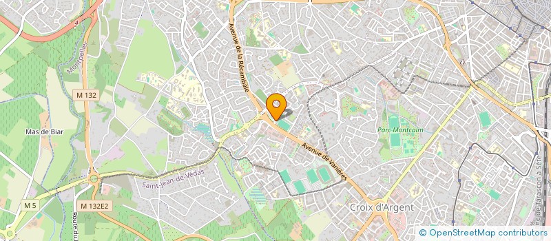 localisation de l'entreprise SCI LE SPHINX à MONTPELLIER