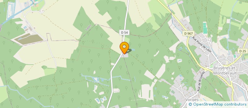 localisation de l'entreprise SCI LE SPINAKER  VORGES