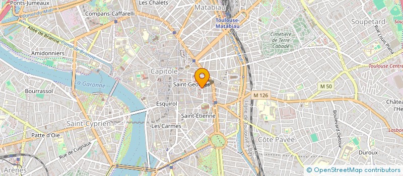 localisation de l'entreprise SCI LE SQUALE à TOULOUSE
