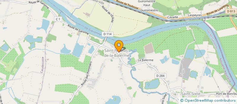 localisation de l'entreprise SCI LE SQUARE  ASTAFFORT