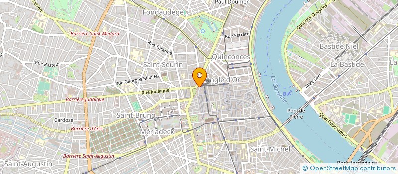 localisation de l'entreprise SCI LE ST ARNAUD PEREIRE à BORDEAUX
