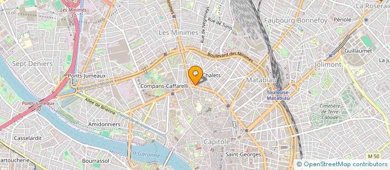 localisation de l'entreprise SCI LE STADE à TOULOUSE