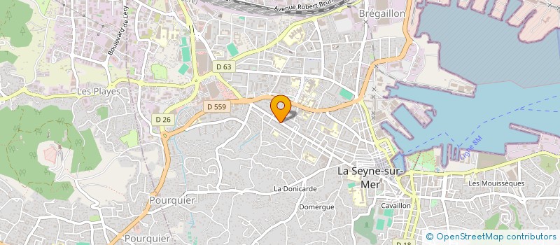 localisation de l'entreprise SCI LE STALINGRAD à LA SEYNE-SUR-MER