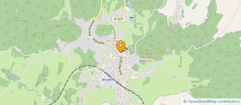 localisation de l'entreprise SCI LE STANILAS  BRUYERES