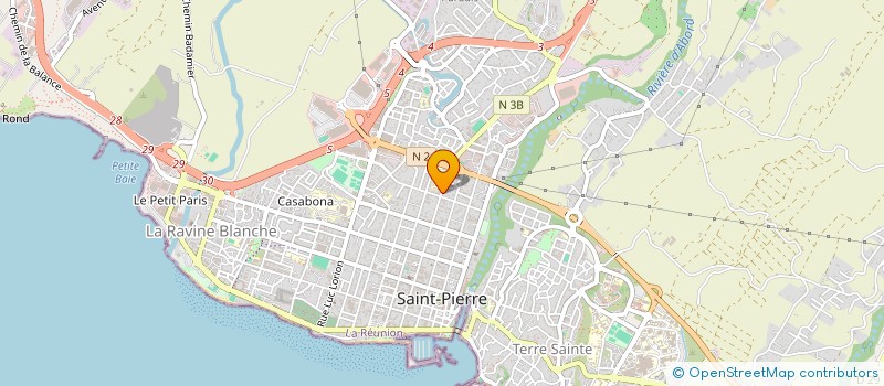 localisation de l'entreprise SCI LE STEDA à SAINT-PIERRE