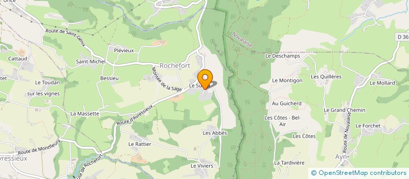 localisation de l'entreprise SCI LE SUARD  ROCHEFORT