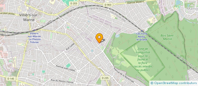 localisation de l'entreprise SCI LE SUAVE PERE ET FILS à LE PLESSIS-TREVISE