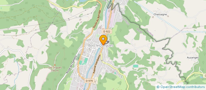 localisation de l'entreprise SCI LE SUC  BORT-LES-ORGUES