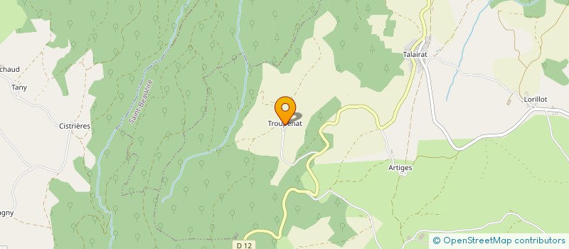 localisation de l'entreprise SCI LE SUC  SAINT-JUST-PRES-BRIOUDE