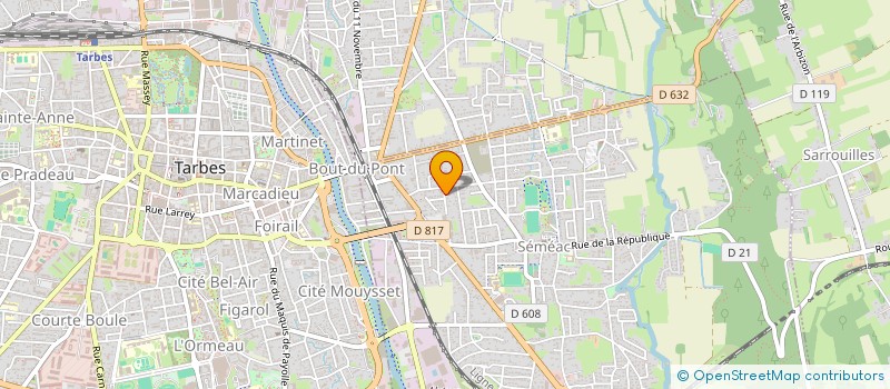 localisation de l'entreprise SCI LE SUCAILLOU  SEMEAC