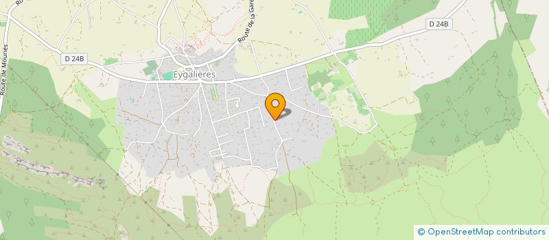 localisation de l'entreprise SCI LE SUD  EYGALIERES