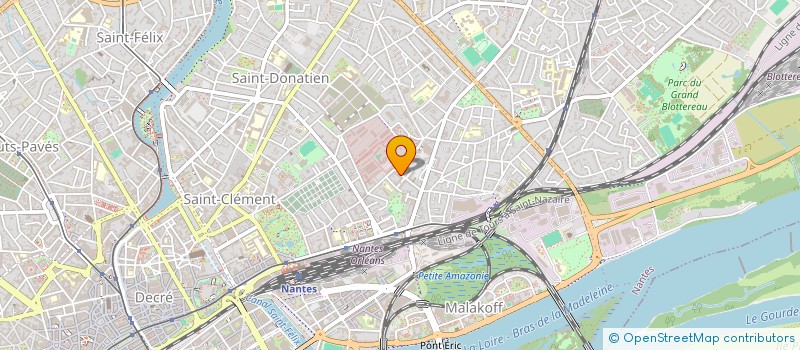 localisation de l'entreprise SCI LE SUFFREN à NANTES