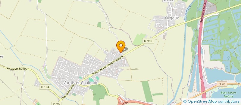 localisation de l'entreprise SCI LE SULLY  VAROIS-ET-CHAIGNOT