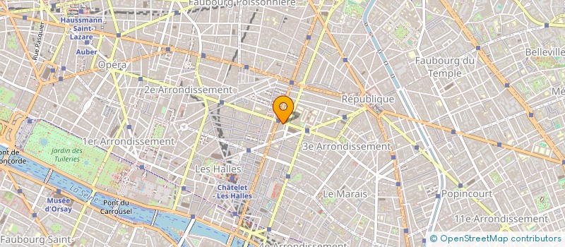 localisation de l'entreprise SCI LE SUQUET  PARIS