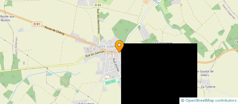 localisation de l'entreprise SCI LE SUREAU à SAINT-VALERIEN