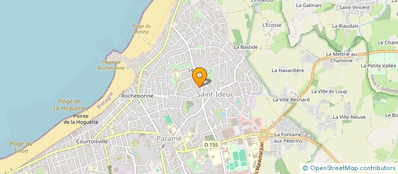 localisation de l'entreprise SCI LE SURMONT  SAINT-MALO