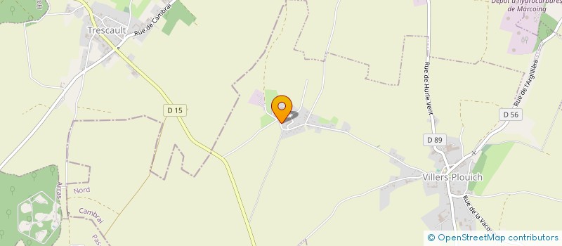 localisation de l'entreprise SCI LE SYMPHONIUM  VILLERS-PLOUICH