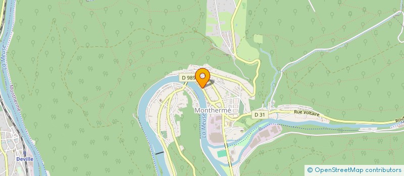 localisation de l'entreprise SCI LE TABELION  MONTHERME