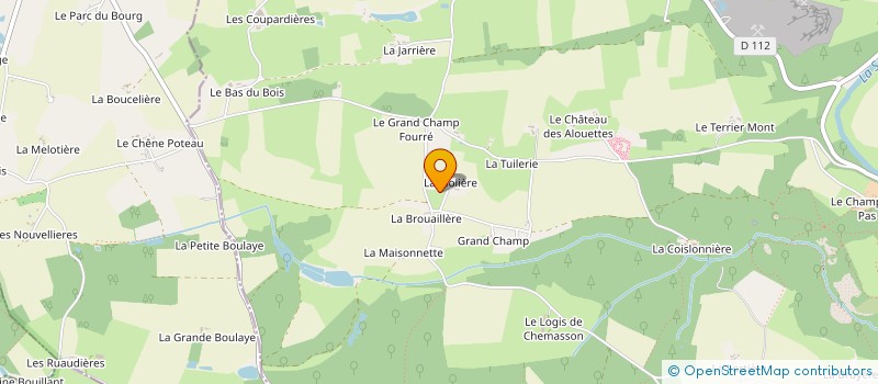 localisation de l'entreprise SCI LE TALUS à RIVES D'ANDAINE