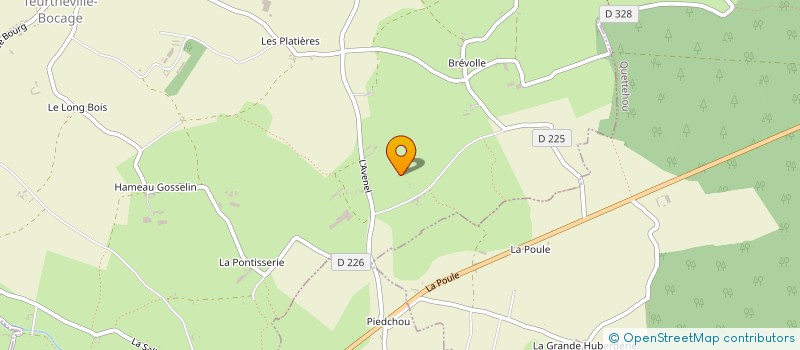 localisation de l'entreprise SCI LE TAMBOUR  TEURTHEVILLE-BOCAGE