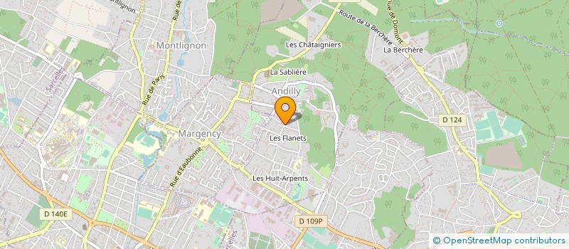 localisation de l'entreprise SCI LE TARDENOIS  ANDILLY
