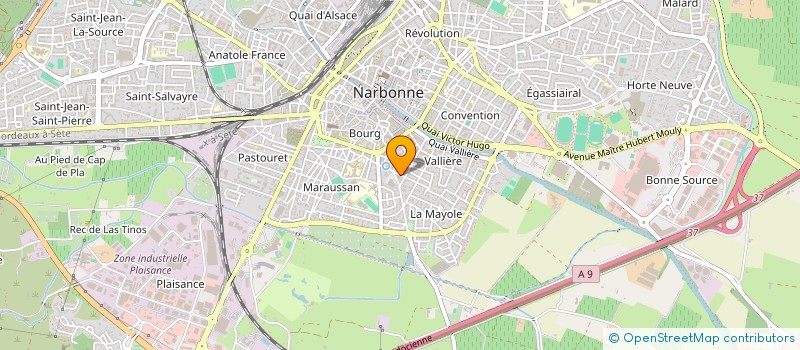 localisation de l'entreprise SCI LE TASSIGNY à NARBONNE