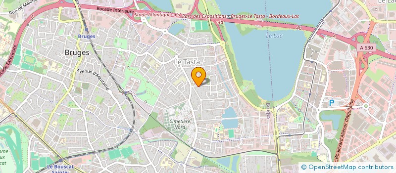 localisation de l'entreprise SCI LE TASTA  BRUGES