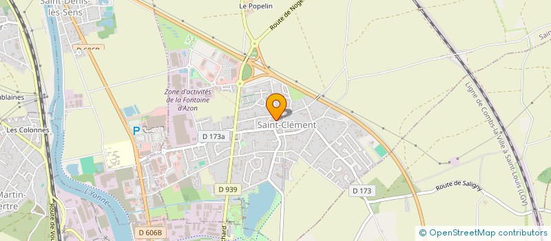 localisation de l'entreprise SCI LE TAUREAU à SAINT-CLEMENT
