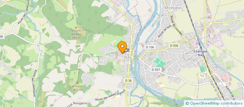 localisation de l'entreprise SCI LE TAYOU  NAY