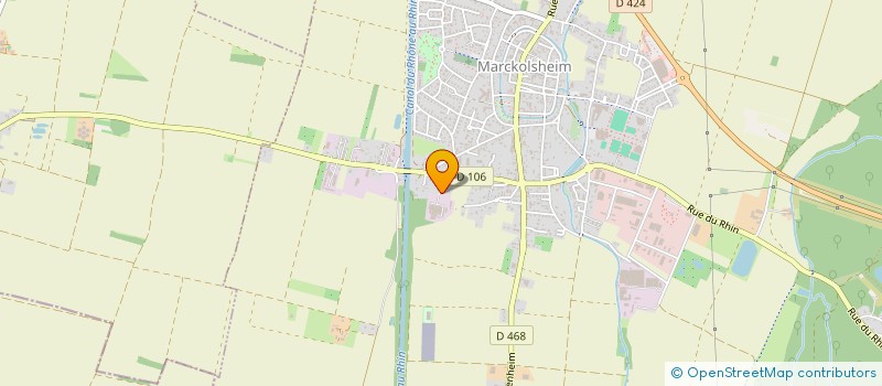 localisation de l'entreprise SCI LE TEMPLE  MARCKOLSHEIM