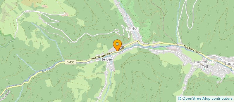 localisation de l'entreprise SCI LE TEMPS D'UNE EVIDENCE  LINTHAL