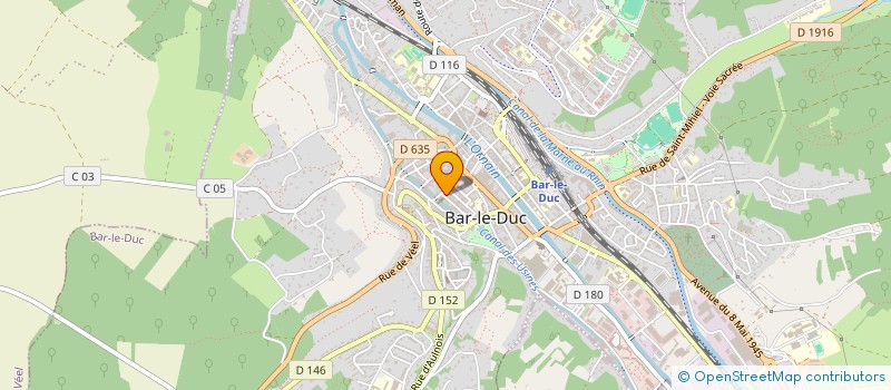 localisation de l'entreprise SCI LE TEMPS RETROUVE à BAR-LE-DUC