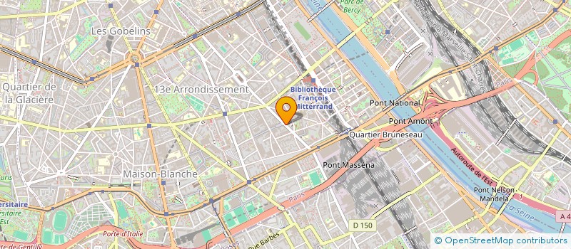 localisation de l'entreprise SCI LE TERMINAL 93  PARIS