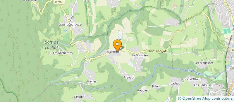 localisation de l'entreprise SCI LE TERRAILLET à SAINT-SULPICE