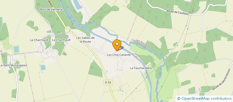 localisation de l'entreprise SCI LE TERRIER à MONTCRESSON