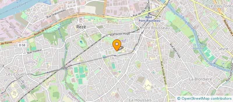 localisation de l'entreprise SCI LE TERRIER  REZE