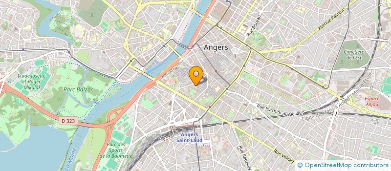 localisation de l'entreprise SCI LE TERRIER DES MARMOTTES à ANGERS
